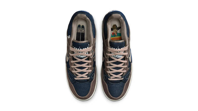 Levis x Nigo x Nike Air Force 3 Low Olive Grey IB1808-001 middle