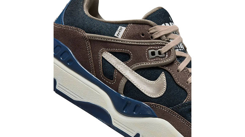 Levis x Nigo x Nike Air Force 3 Low Olive Grey IB1808-001 side