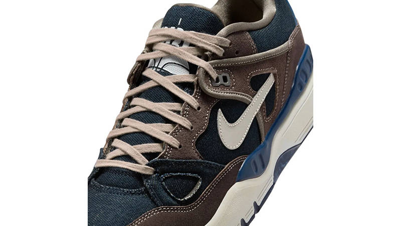 Levis x Nigo x Nike Air Force 3 Low Olive Grey IB1808-001 tongue