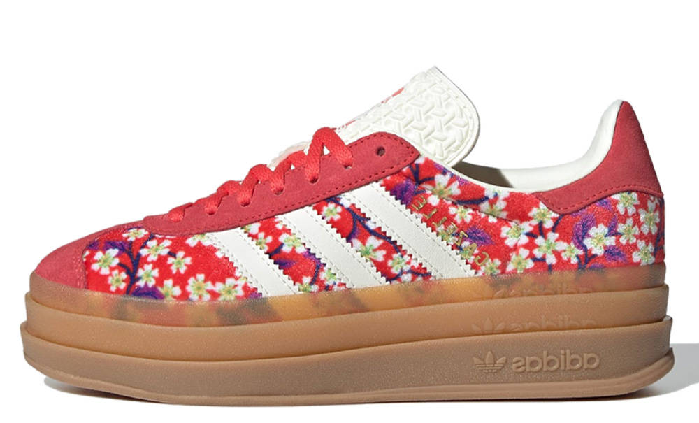 adidas Gazelle Bold Ornate Preloved Red | ID1425 | The Sole