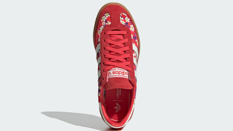 Liberty London x adidas Handball Spezial Floral Red Middle