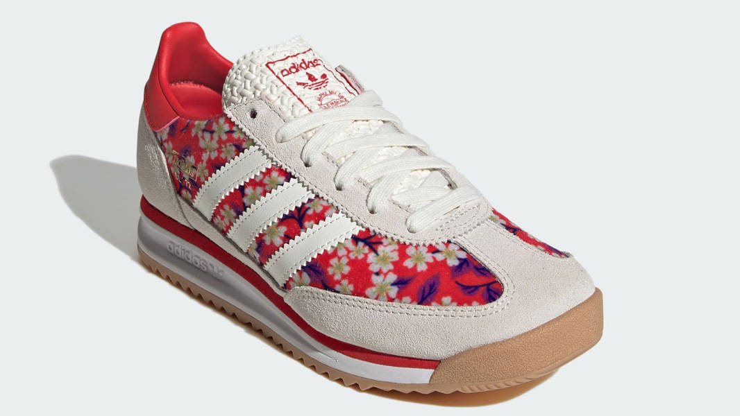 Liberty London x adidas SL 72 RS Floral Red Front