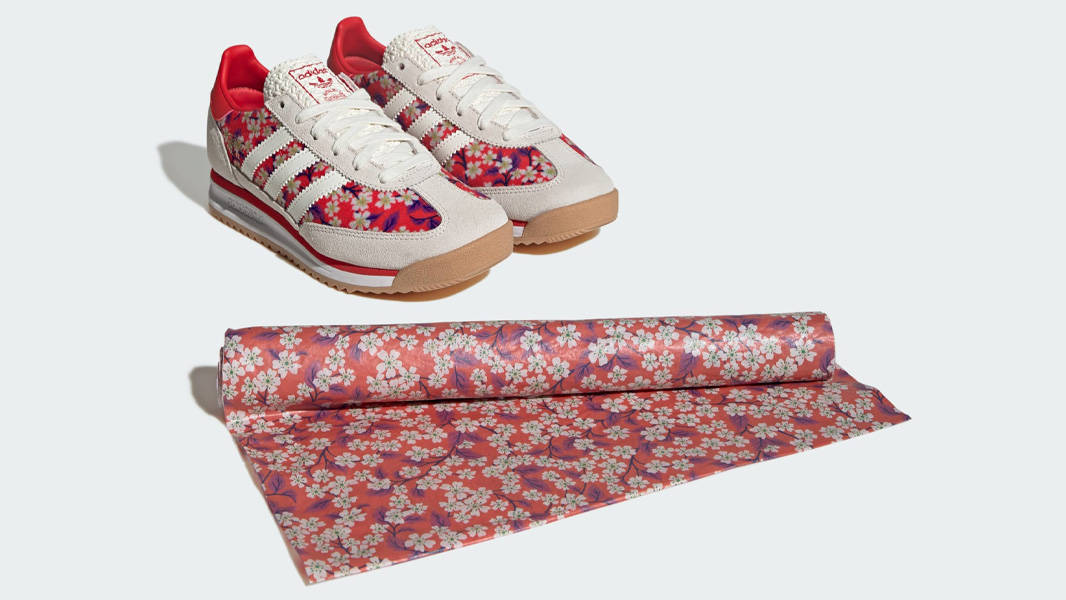 Liberty London x adidas SL 72 RS Floral Red Pack