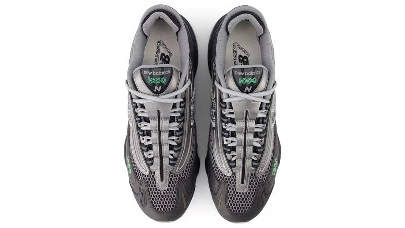 New Balance 1000 Black Lime Leaf Middle