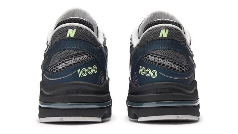 New Balance 1000 Deep Ocean Silver Metallic Back