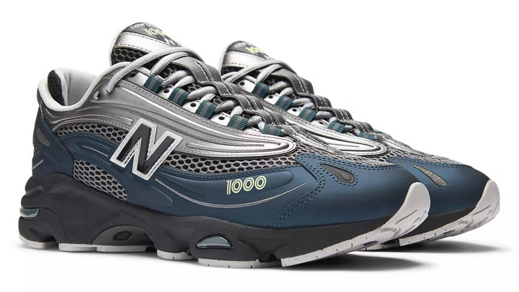 New Balance 1000 Deep Ocean Silver Metallic Front