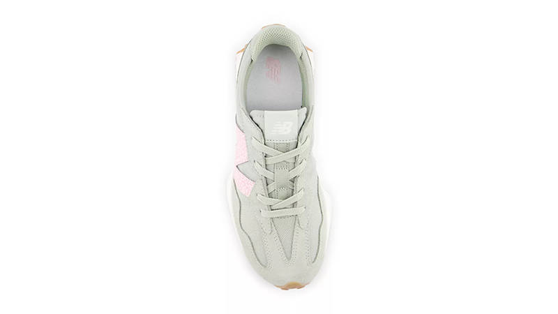 New Balance 327 Lace GS Rose Sugar Garter Snake GS327WT Top