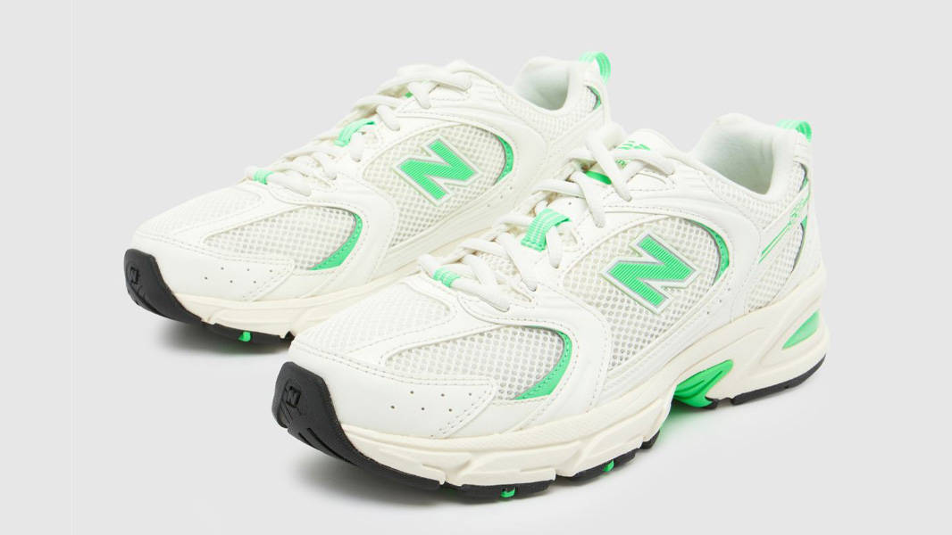 New Balance 530 Sea Salt Lime Leaf Front