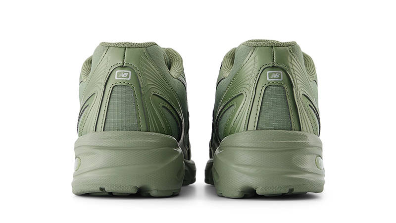 New Balance 740 Dark Olivine Khaki back