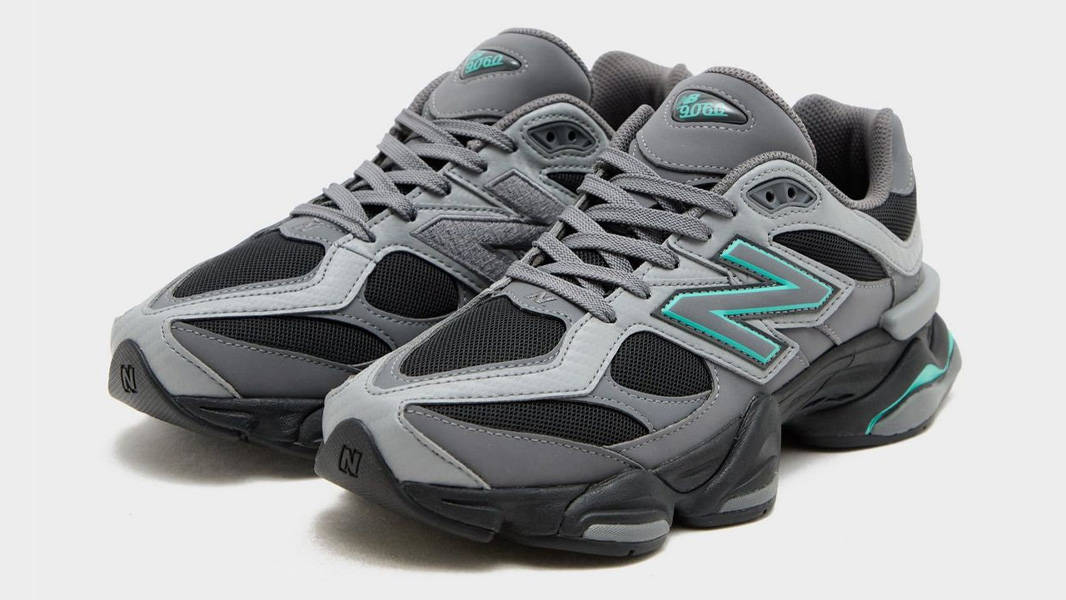 New Balance 9060 Grey Black Blue Front