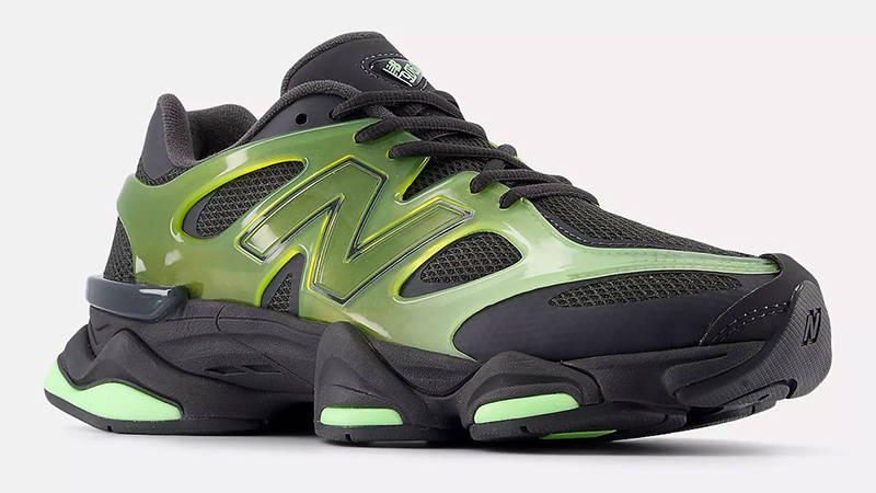 New Balance 9060 X Green Black U9060IDG side