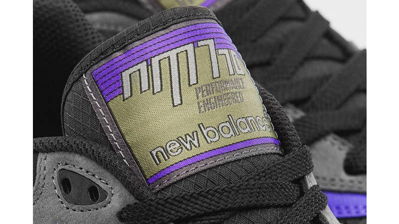 New Balance Numeric 770 Grey Purple tongue