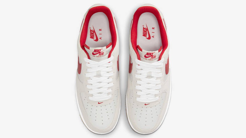 Nike Air Force 1 Low Summit White Varsity Red Middle