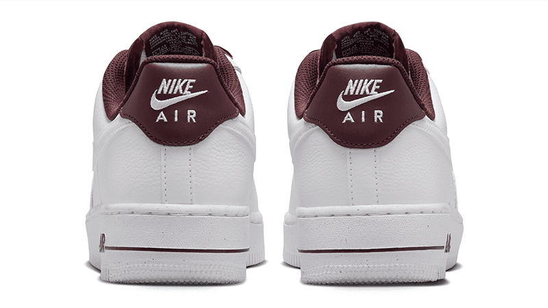 Nike Air Force 1 Low Velvet Lace Brugundy Crush HV4403-600 Back