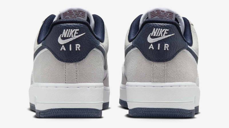 Nike Air Force 1 Low White Obsidian Pure Platinum Back