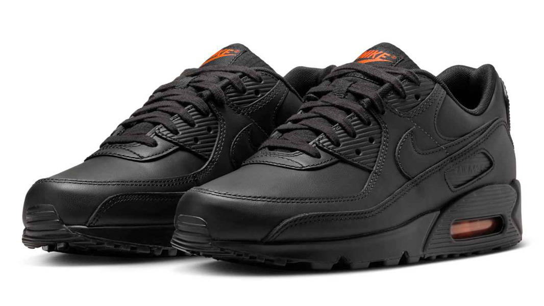 Nike Air Max 90 Black Safety Orange Front