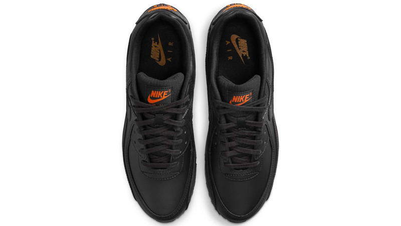 Nike Air Max 90 Black Safety Orange Middle