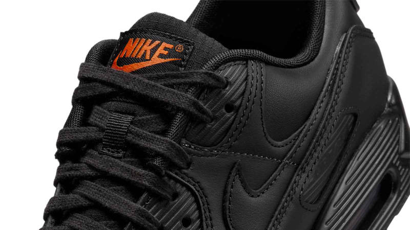 Nike Air Max 90 Black Safety Orange Side