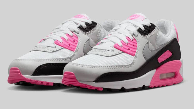 Nike Air Max 90 White Pink Glow Grey IM4613-100 front