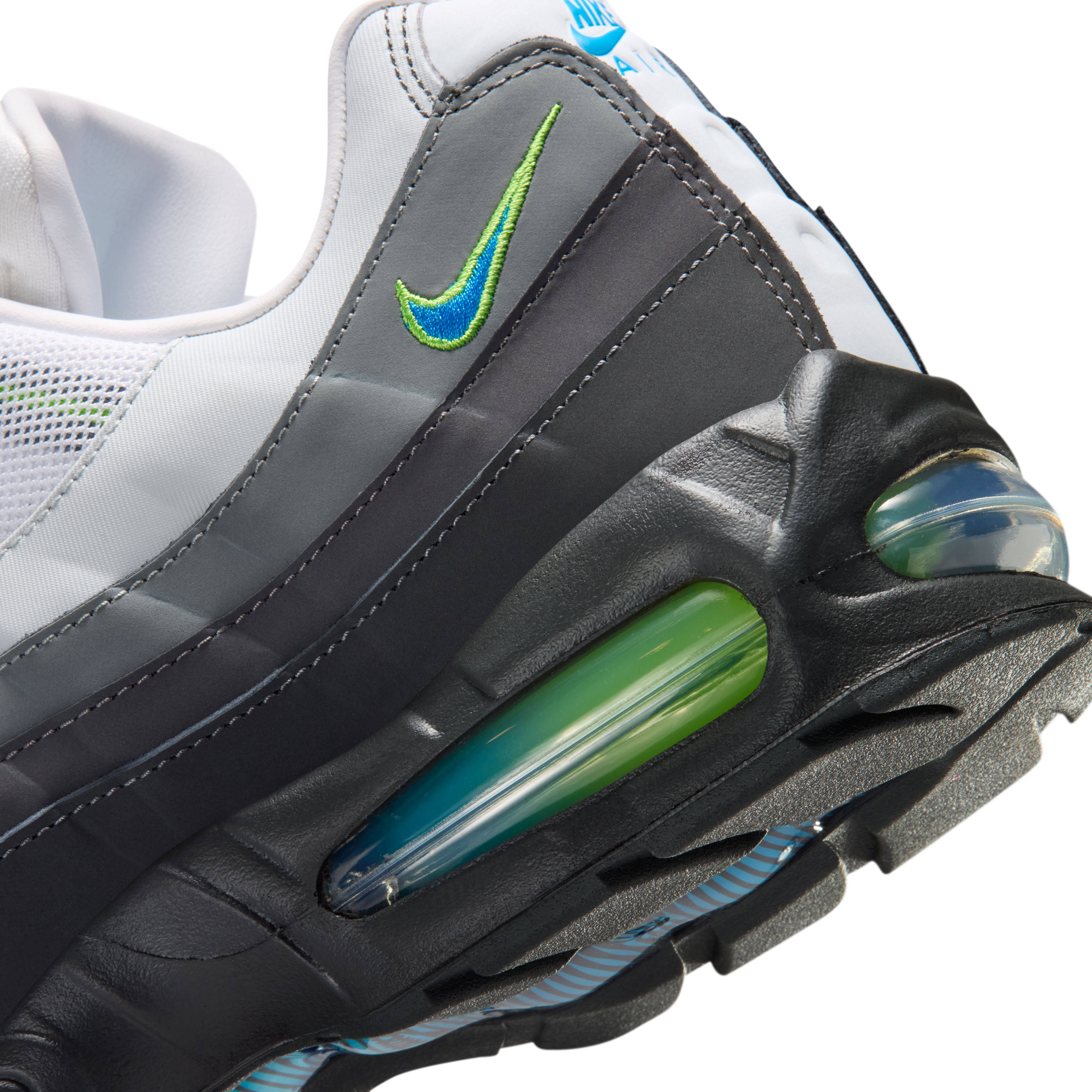 Nike Air Max 95 Big Bubble Apple Green Detail 1