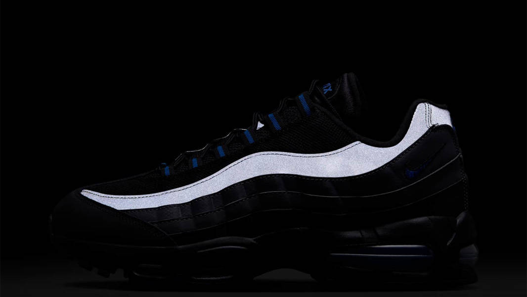 Nike Air Max 95 Big Bubble Black Game Royal Reflective