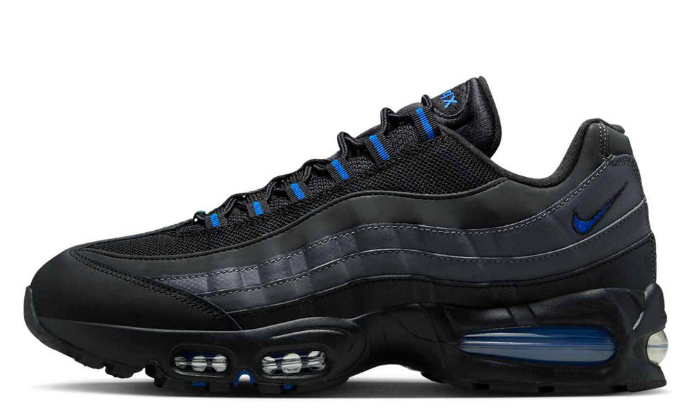 Nike Air Max 95 Big Bubble Black Game Royal