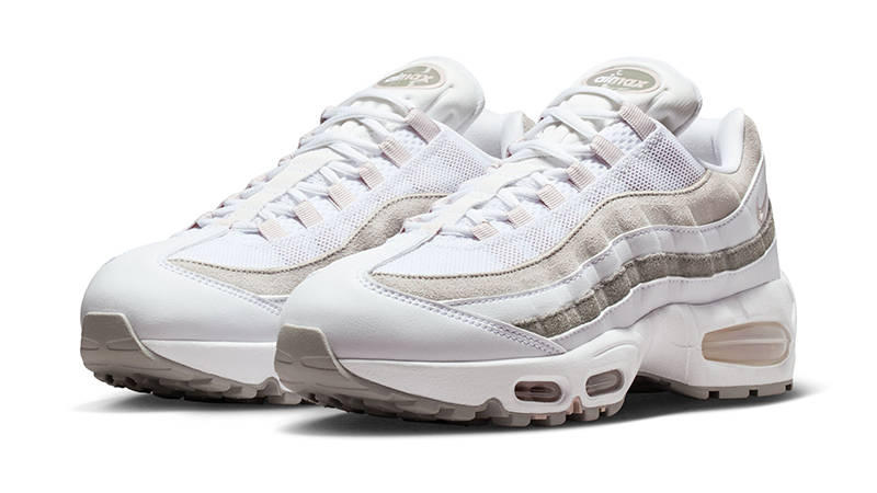 Nike Air Max 95 OG Big Bubble White Pearl Grey IB6396-102 front