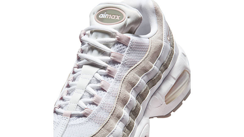 Nike Air Max 95 OG Big Bubble White Pearl Grey IB6396-102 tongue