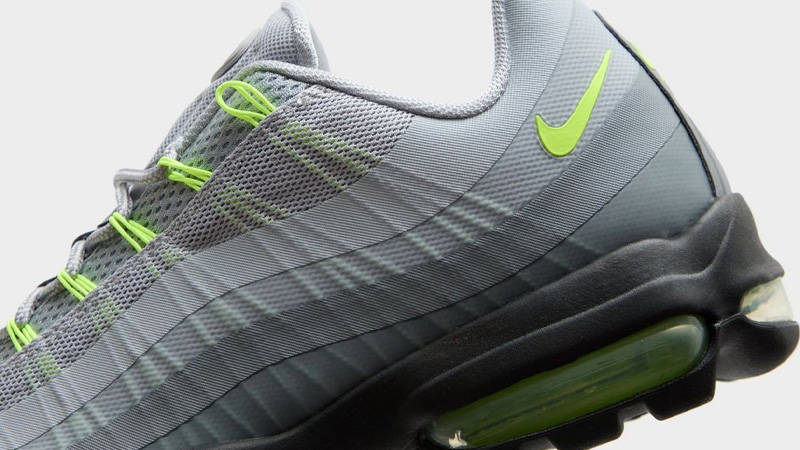 Nike Air Max 95 Ultra Wolf Grey Neon Side