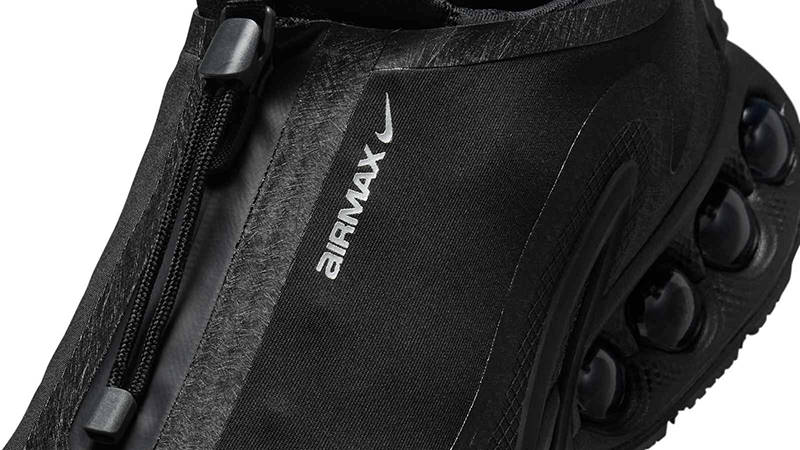 Nike Air Max Dn Roam Black Metallic Silver HQ8605-001 Detail