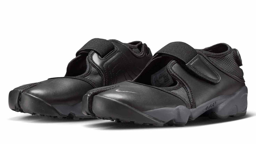 Nike Air Rift Black Iron Grey Front