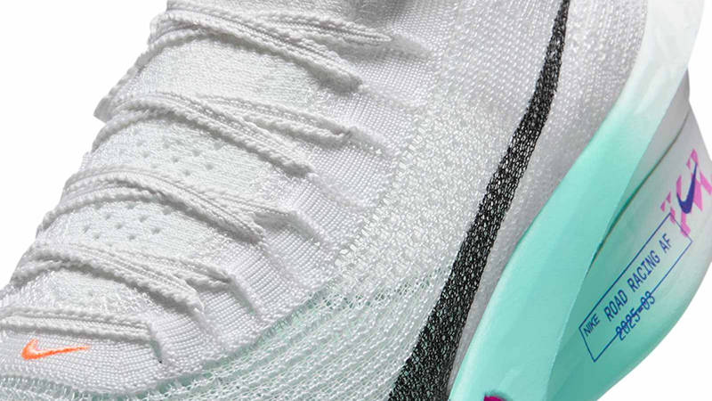 Nike Alphafly 3 White Hyper Turquoise FD8315-104 Detail
