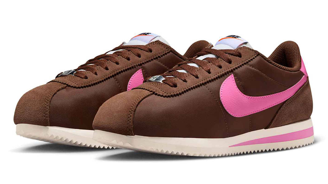 Nike Cortez Textile Fauna Brown Pink Spell DZ2795-203 Side