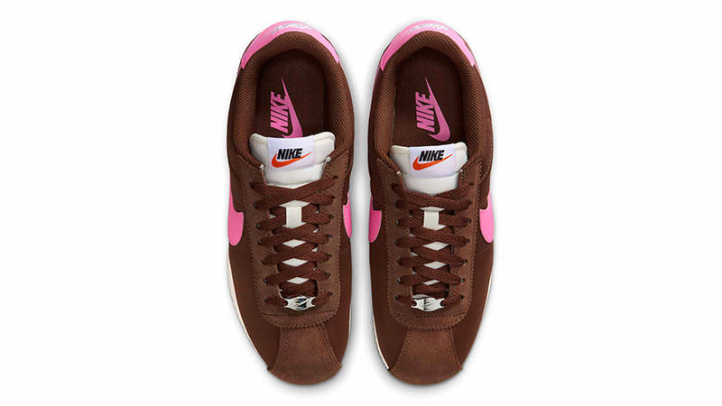 Nike Cortez Textile Fauna Brown Pink Spell DZ2795-203 Top