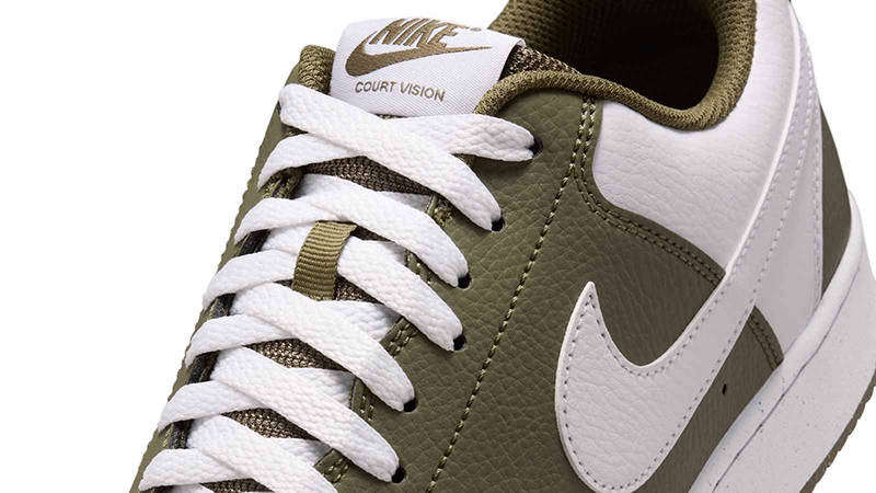Nike Court Vision Low Medium Olive HM9862-201 Detail
