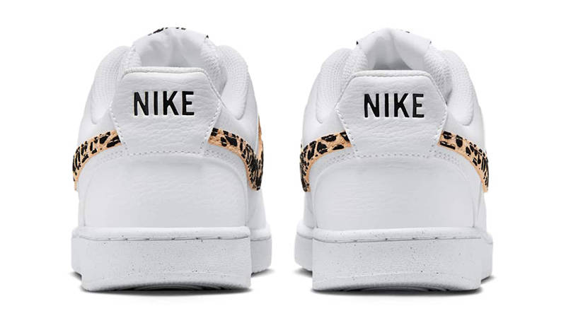 Nike Court Vision Low SE Leopard White IM7646-100 Back