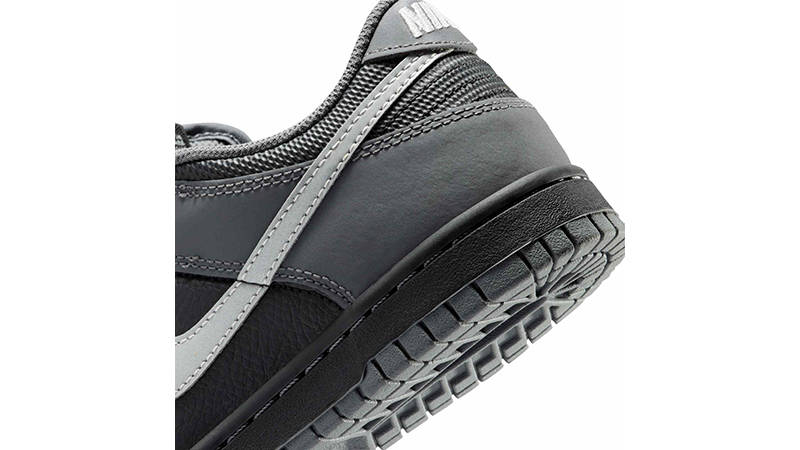 Nike Dunk Low BG Black Reflect Silver IM6028-010 heel