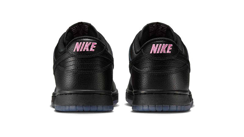 Nike Dunk Low Black Pink Rise IM3077-600 back
