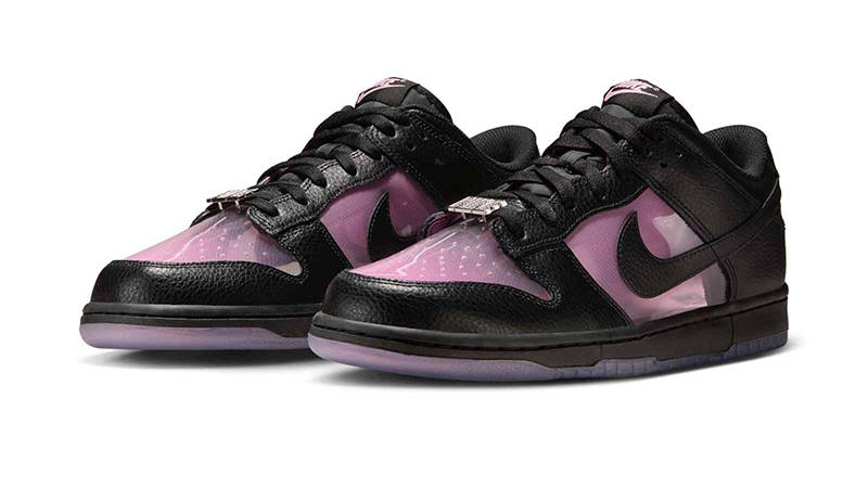 Nike Dunk Low Black Pink Rise IM3077-600 front
