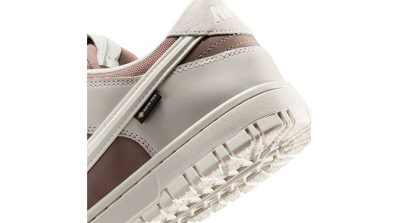 Nike Dunk Low Gore-Tex Light Bone Brown HQ2053-002 heel