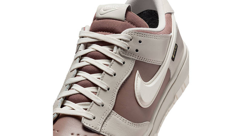 Nike Dunk Low Gore-Tex Light Bone Brown HQ2053-002 tongue