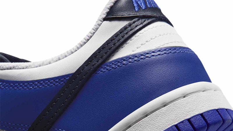 Nike Dunk Low GS White Deep Night Closeup