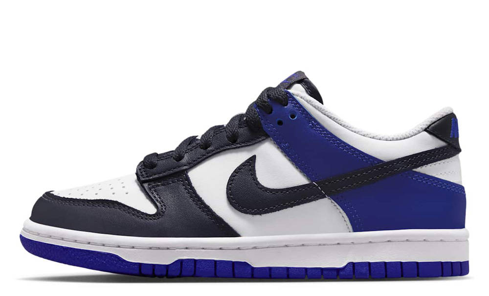 Nike Dunk Low GS White Deep Night