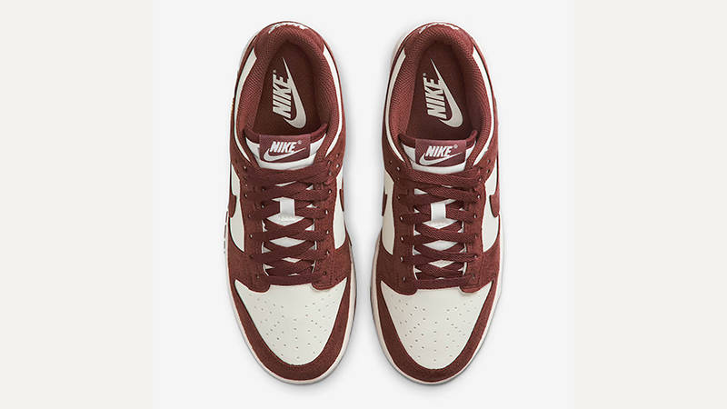 Nike Dunk Low Sail Red Sepia IB4417-104 Top