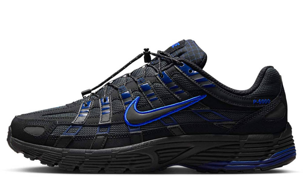 Nike P-6000 Black Racer Blue