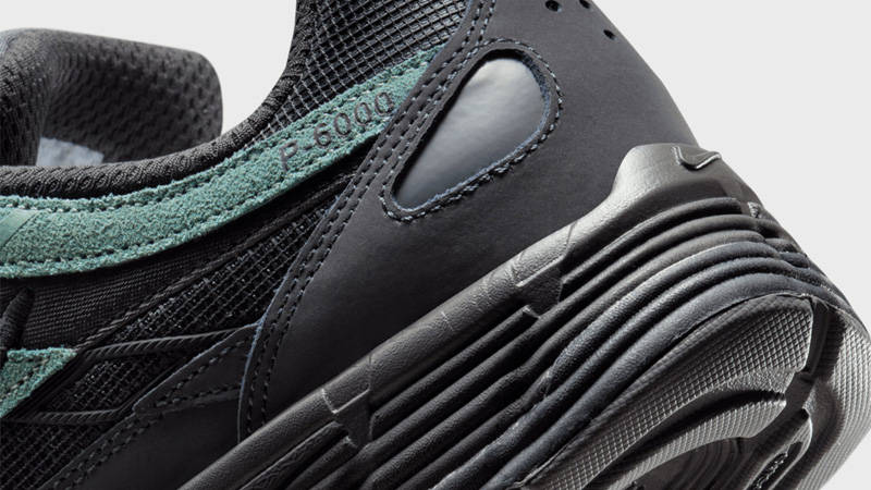 Nike P-6000 Grey Green Closeup