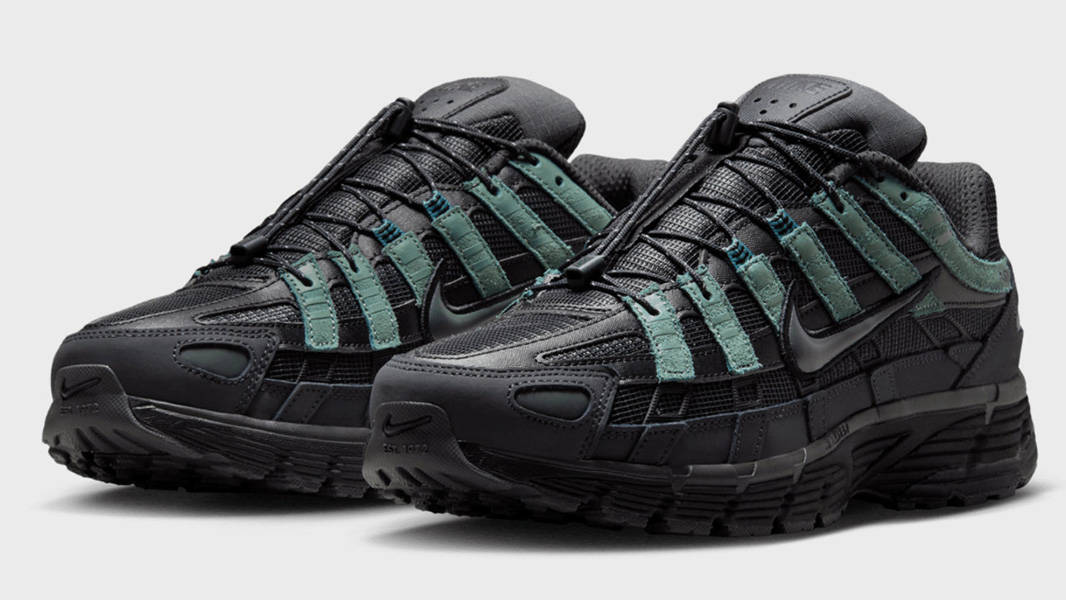 Nike P-6000 Grey Green Front