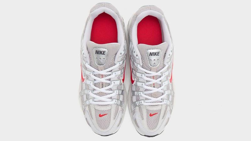 Nike P-6000 GS Beige Red Middle