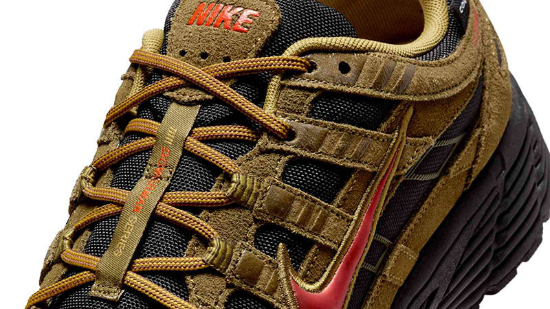 Nike P-6000 Premium Cordura Olive Flak Black IH0946-300 Detail