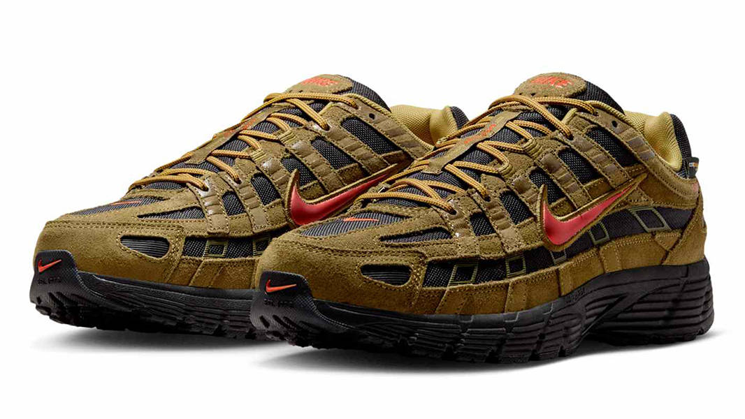 Nike P-6000 Premium Cordura Olive Flak Black IH0946-300 Side